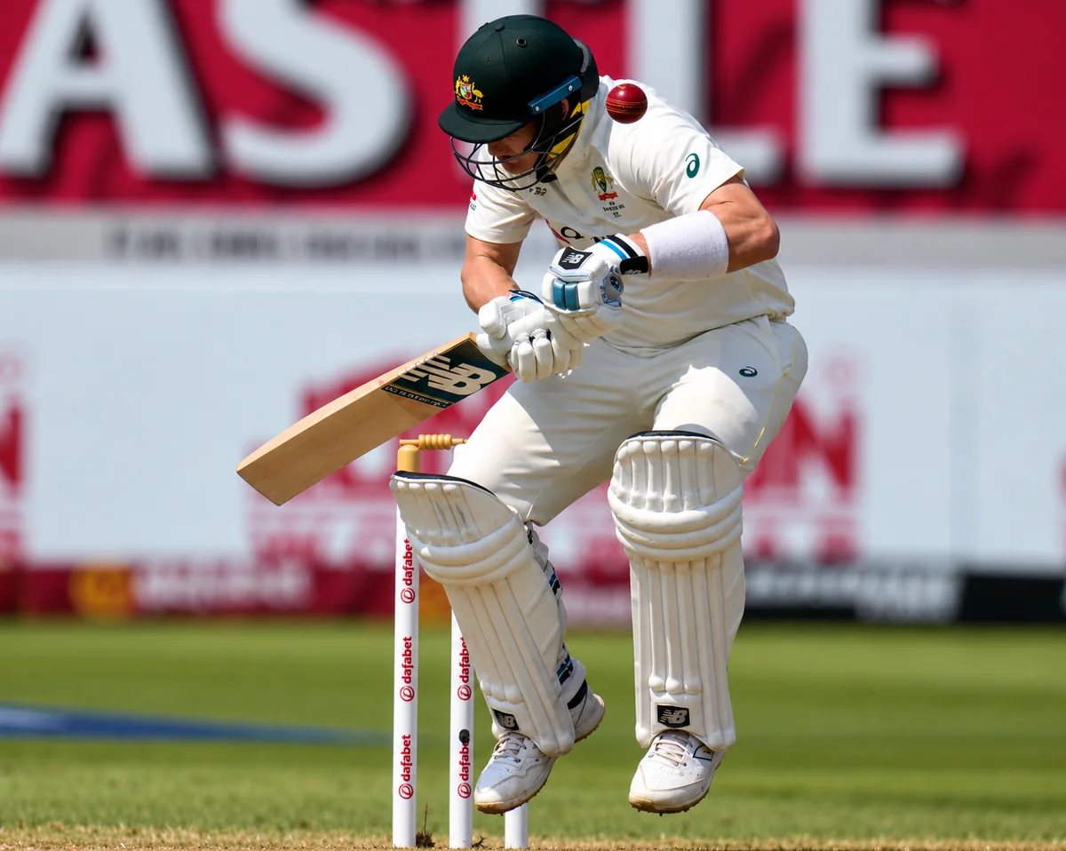 Maddinson Blazes 48, Smith Struck on the Helmet as Australia Push Lead Past 200 in Durban