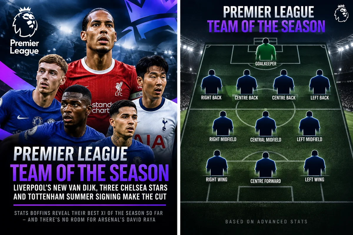 Premier League team of the season so far